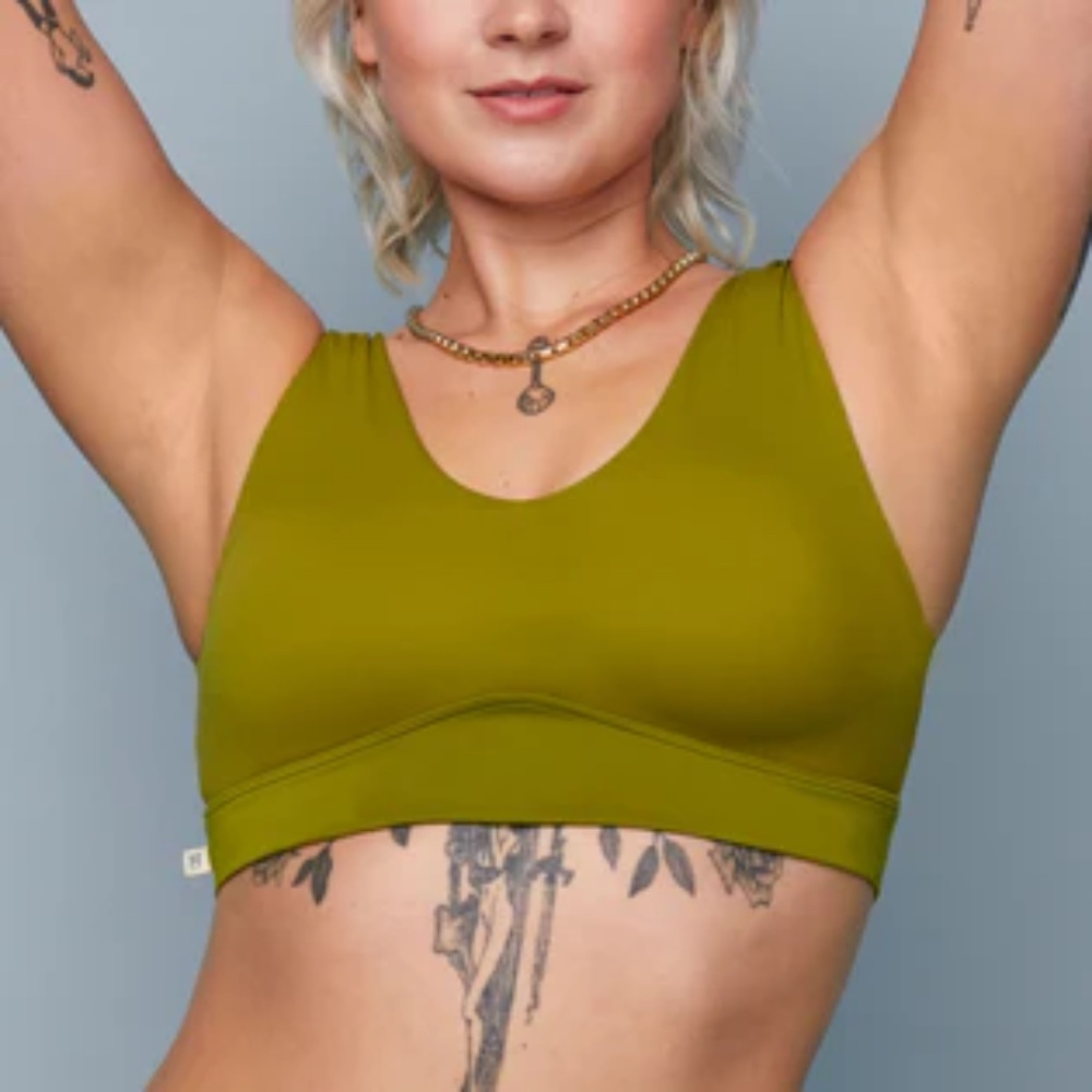 NWOT **Limited Edition** Harper Wilde Bliss Bralette - Avocado Green Small